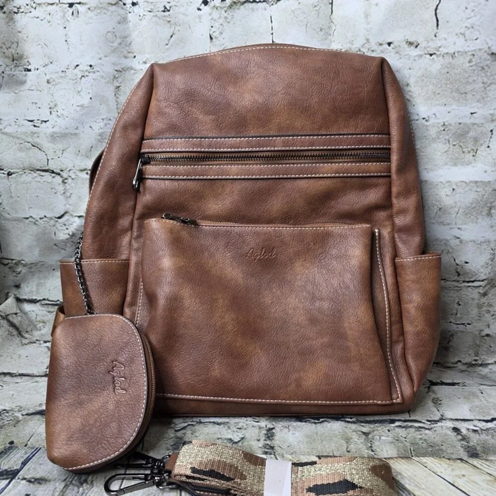 Aglod Backpack Purse & Wallet Women Shoulder Bag Travel Handbags Pocketbook